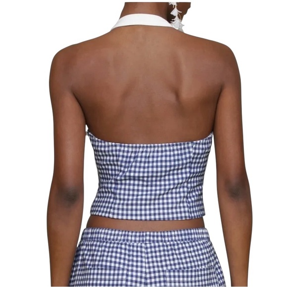 Gingham Halter Top
Avec Les Filles Size L - Picture 4 of 7